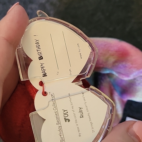 🌴3/$15🌴 July Birthday Teddy Bear kids adult plush toy Celebration - Picture 4 of 8